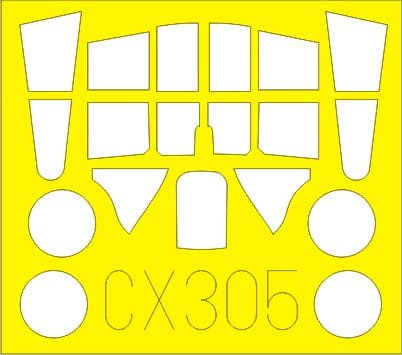 Przejdź do produktu EDUARD CX305 - 1:72 P-40B
