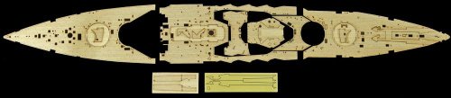 Przejdź do produktu HASEGAWA 72142 QG42 - 1:350 Wooden Deck for Nagato