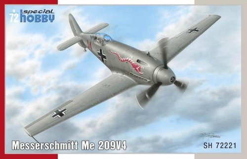 Przejdź do produktu SPECIAL HOBBY 72221 - 1:72 Messerschmitt Me 209V-4