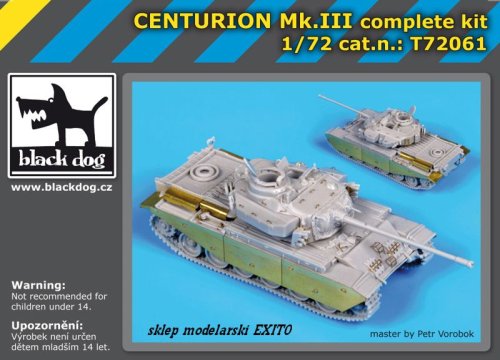 Przejdź do produktu BLACK DOG T72061 - 1:72 Centurion Mk.III complete kit