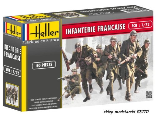 Przejdź do produktu HELLER 49602 - 1:72 French Infantry