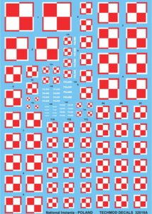 TECHMOD 32010 - 1:32 National Insignia Poland