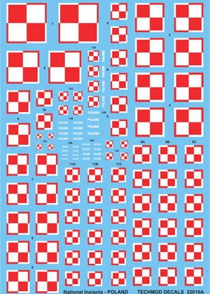 Przejdź do produktu TECHMOD 32010 - 1:32 National Insignia Poland