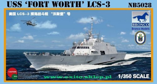 Przejdź do produktu BRONCO NB 5028 - 1:350 USS Fort Worth LCS-3