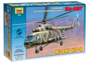 ZVEZDA 7253 - 1:72 MIL MI-17 Soviet Helicopter