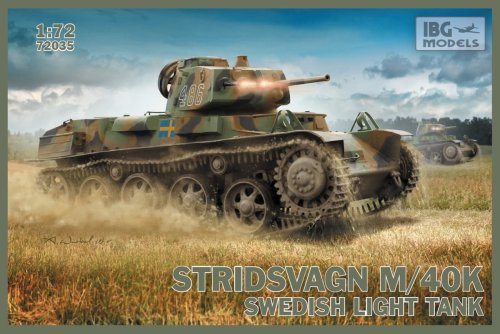 Przejdź do produktu IBG 72035 - 1:72 Stridsvagn M/40K Swedish Light Tank