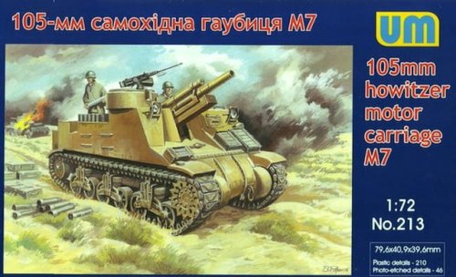 Przejdź do produktu UNIMODELS 213 - 1:72 M7 105mm howitzer motor carriage Priest