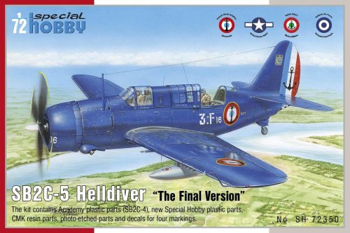 Przejdź do produktu SPECIAL HOBBY 72350 - 1:72 SB2C-5 Helldiver - The Final Version