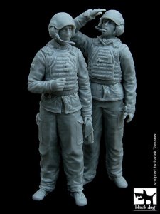 BLACK DOG F35032 - 1:35 British army tank crew in Afganistan