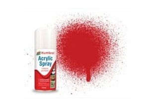 Humbrol AD6220 - Farba akrylowa 220 Italian Red Gloss spray 150 ml