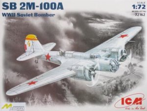 ICM 72162 - 1:72 SB 2M-100A, WWII Soviet Bomber