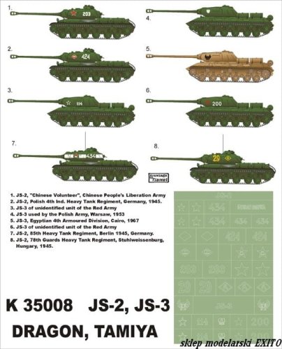 Przejdź do produktu MONTEX K35008 - 1:35 IS-2 , IS-3