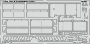 Eduard 36276 - 1:35 Tiger I Mid production fenders