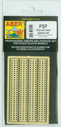 Przejdź do produktu ABER 35A119 - 1:35 PSP (Pierced steel planks) set