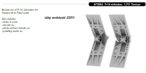 EDUARD 672065 - 1:72 F-16 airbrakes