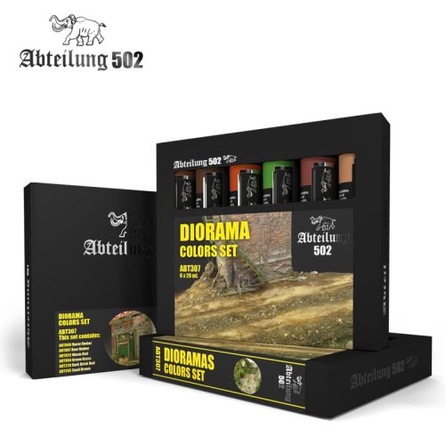 Przejdź do produktu ABTEILUNG 502 ABT307 - Diorama Colors Set 6 x 20 ml