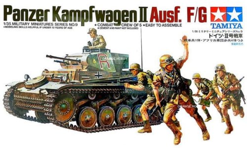 Przejdź do produktu TAMIYA 35009 - 1:35 Panzerkampfwagen II Ausf.F/G