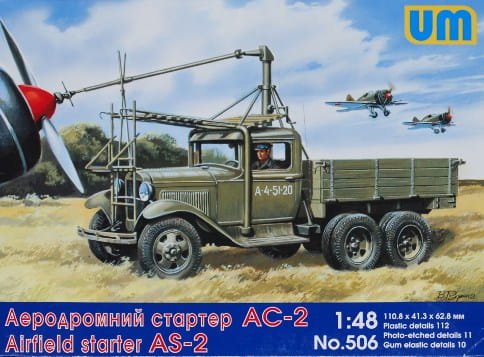 Przejdź do produktu UNIMODELS 506 - 1:48 Airfield Starter AS-2 on GAZ AAA chassis