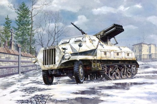 Przejdź do produktu RODEN 712 - 1:72 Sd.Kfz.4/1 Panzerwerfer 42 (early)