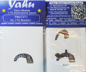 YAHU YMA7271 - 1:72 Dornier Do-17 Z Bomber tablica przyrządów