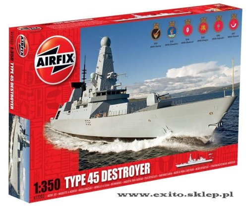 Przejdź do produktu AIRFIX 12203 - 1:350 Type 45 Destroyer