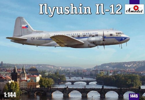 Przejdź do produktu AMODEL 1445 - 1:144 Ilyushin IL-12 Czech version