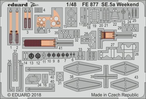 Przejdź do produktu EDUARD FE877 - 1:48 SE.5a Weekend