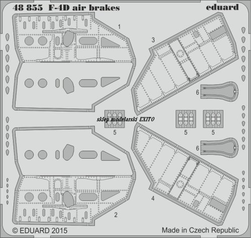 Przejdź do produktu EDUARD 48855 - 1:48 F-4D air brakes