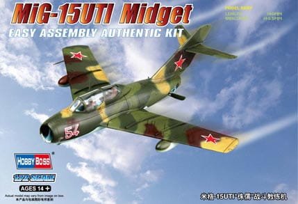 Przejdź do produktu HOBBY BOSS 80262 - 1:72 MiG-15UTI Midget