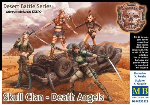 Przejdź do produktu MASTER BOX 35122 - 1:35 Desert Battle Series - Skull Clan - Death Angels