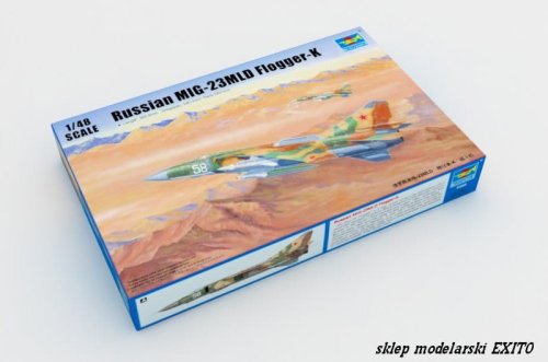 Przejdź do produktu TRUMPETER 02856 - 1:48 Russian MiG-23MLD Flogger-K
