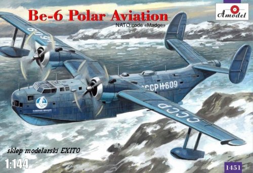 Przejdź do produktu AMODEL 1451 - 1:144 Beriev Be-6 Polar Aviation