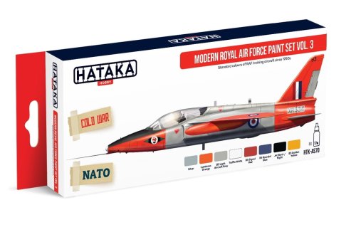 Przejdź do produktu HATAKA AS70 - Zestaw farb Modern Royal Air Force vol. 3
