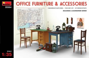 MINIART 35564 - 1:35 Office Furniture & Accesories