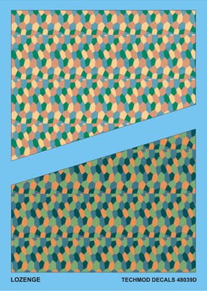 Przejdź do produktu TECHMOD 48039 - 1:48 German WWI Lozenge 2 sheets