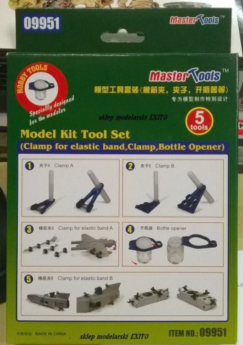 Przejdź do produktu TRUMPETER 09951 - Zestaw ścisków modelarskich