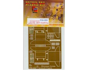 PART P35099 - 1:35 Sd.Kfz. 251 Ausf C side boxes