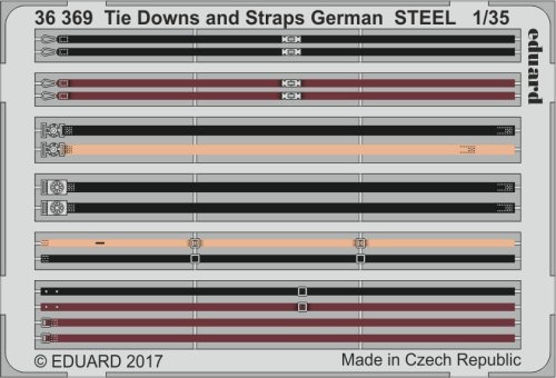Przejdź do produktu EDUARD 36369 - 1:35 Tie Downs and Straps German - Steel
