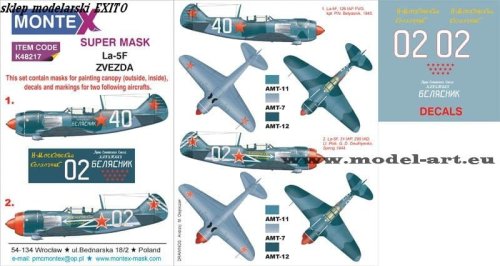 Przejdź do produktu MONTEX K48217 - 1:48 La-5F
