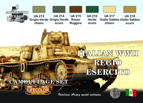 Przejdź do produktu LIFECOLOR CS 08 - Italian WW II Regio Esercito