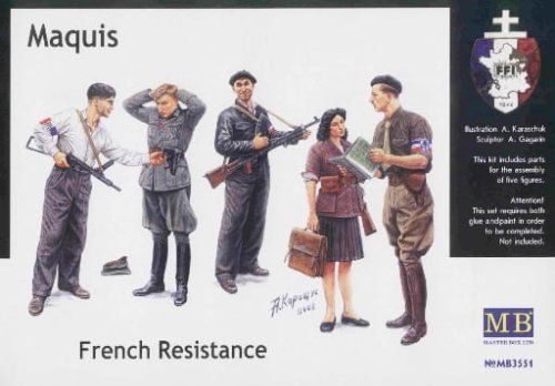 Przejdź do produktu MASTER BOX 3551 - 1:35 Maquis , French Resistance