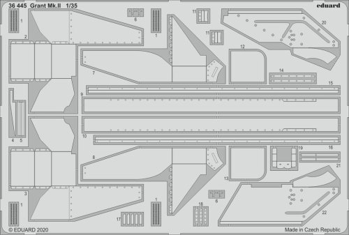 Przejdź do produktu EDUARD 36445 - 1:35 Grant Mk.II