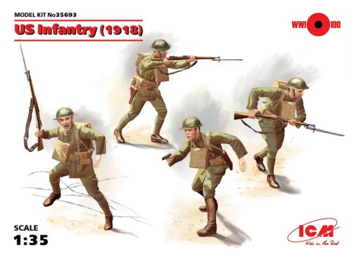 Przejdź do produktu ICM 35693 - 1:35 US Infantry (1918)