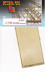 PART X001 - 1:700 Railing (3 lines)