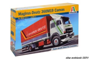 ITALERI 3912 - 1:24 Magirus Deutz3 60M19 Canvas