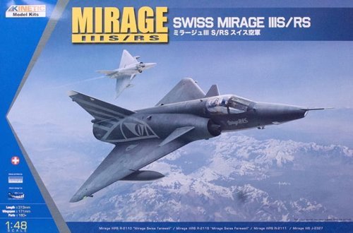 Przejdź do produktu KINETIC 48058 - 1:48 Mirage IIIS/RS Swiss