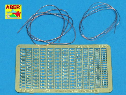 Przejdź do produktu ABER R-22  - Mini hinges (workable) various scale