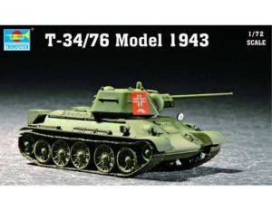TRUMPETER 07208 - 1:72 Soviet T-34/76 model 1943