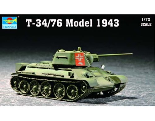 Przejdź do produktu TRUMPETER 07208 - 1:72 Soviet T-34/76 model 1943