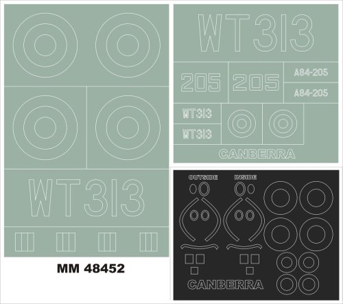 Przejdź do produktu MONTEX MM48452 - 1:48 Canberra B6/B20